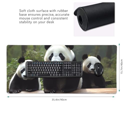 Tapis de souris imperméable aux bords cousus pour ordinateur - 3