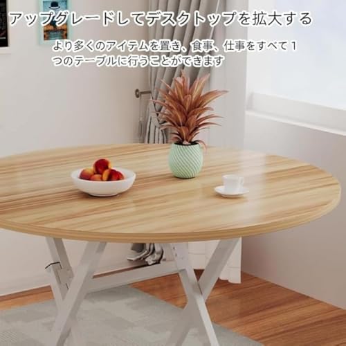 YIOFIDY 丸型テーブル天板 木製無垢材 北欧風 円形デザイン レストラン・カフェ・バー用 (60cm,3) [並行輸入品] [3]