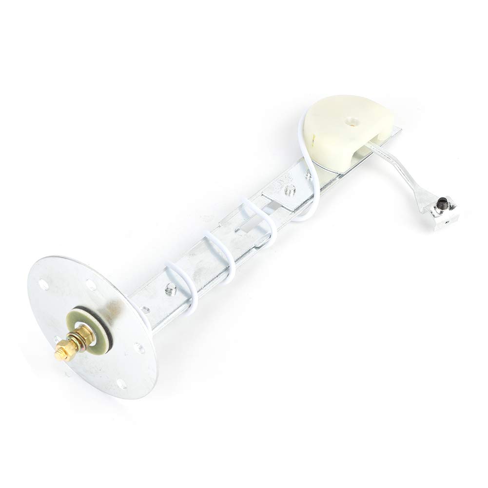 Yosoo Health Gear Medidor de nivel de combustible universal LED digital con sensor de combustible, medidor de puntero E-1/2-F de 12 V