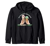 Impeach Mint Ice Cream Anti Trump Resistance Zip Hoodie