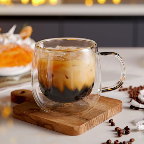 CNGLASS 16oz Double Wall Mugs