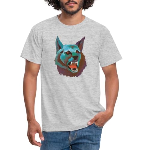 Spreadshirt Die DREI Fragezeichen Fragezeichen Und Der Karpatenhund Cover Männer T-Shirt, 4XL, Grau meliert Spreadshirt Die DREI Fragezeichen Fragezeichen Und Der Karpatenhund Cover Männer T-Shirt, 4XL, Grau meliert