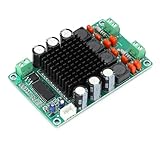 Class T Digital Amplifier Board, 2x50W Dual Channel Stereo HiFi Power Module for DIY Speaker System, TK2050 Chip, Small Size, High Efficiency, Stable, Use, Original T Class Chip, - Image 2