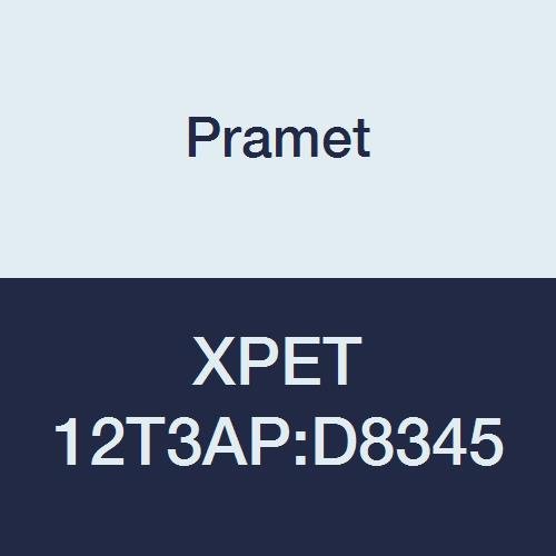 XPET 12T3AP:D8345 Carbide Indexable Drilling Center Insert, 1" Corner Radius, Drill Diameter Range 39 mm - 43 mm (Pack of 10)