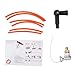 Water Fed Brush with Telescopic Pole, 65.62ft Hose, 210° Rotating Head for Professional Cleaning of Solar Panels, Windows, Cars, Roofs