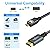 Twozoh 4K Micro HDMI to HDMI Cable 6.6FT, High-Speed Full HDMI to Micro HDMI Braided Cord Support 3D 4K/60Hz 1080p