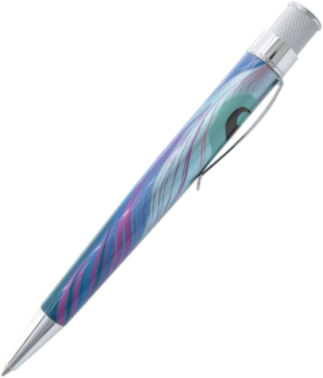 Retro 51 Retro 1951 x Metropolitan LC Tiffany Favrile Peacock Rollerball Pen (MRR-2122)