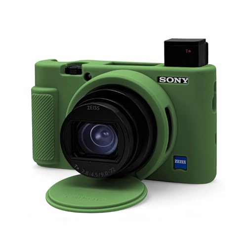 Camera Case with Lens Cap for Sony RX100 VII/RX100 VI/RX100 V Camera(Green)