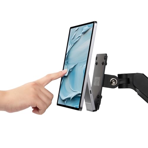 Image of SOTSU FlipAction Touch 14 inch Portable Monitor & VESA Mount Adapter Combo(Metallic Gray)