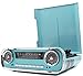 Produktbild LAUSON Plattenspieler Retro | Plattenspieler mit Lautsprecher Bluetooth | Musikanlage mit Vinyl Player | Stereoanlage Vintage | Radio USB | Record Player Jukebox Blau