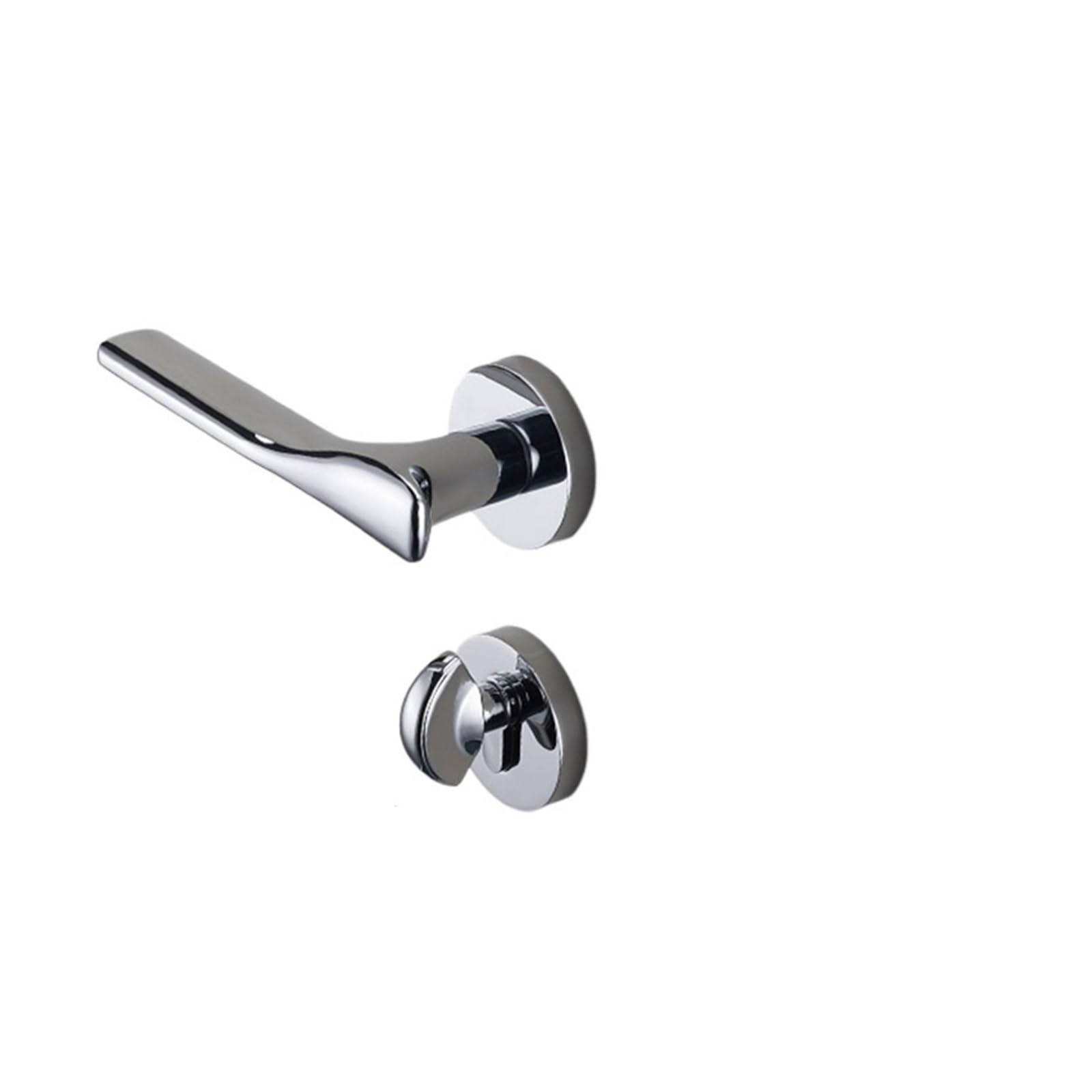 Aepqbgqj One Color Zinc Alloy Split Lock Minimalist Silent Bathroom Indoor Bedroom