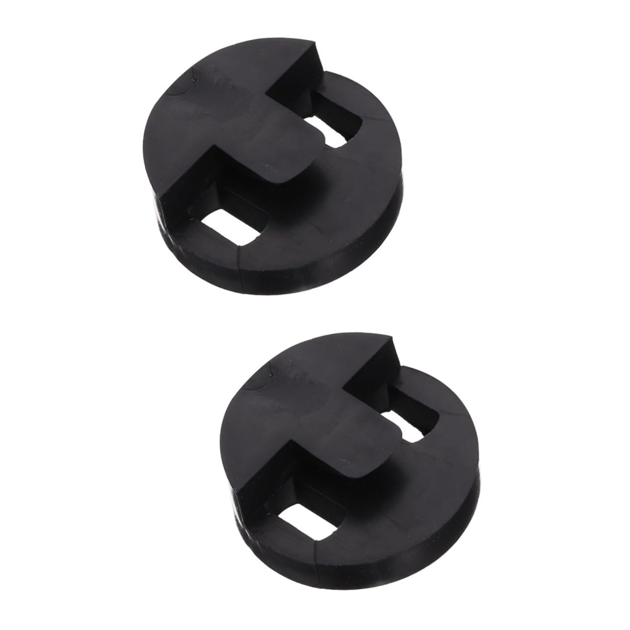 SUPVOX 2pcs Cello Muffler Professional Violoncello Practice Accessory Round Rubber Cello Stopper