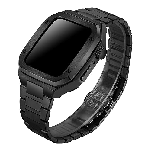 Bracelet montre acier inoxydable antichoc pour Apple Watch de la réunion au sport