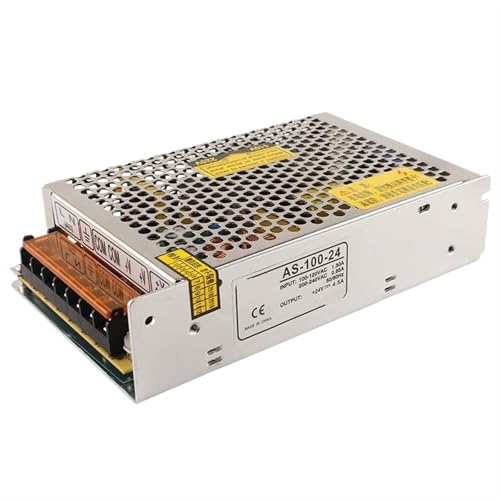 Alimentation à découpage AS-100-24 100W 24V 4A SMPS pour projets électroniques et industriels