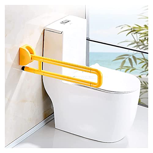 Rails de sécurité pour toilettes rabattables en acier robuste - 2