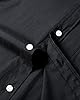 J.VER Black Shirts for Men Adult Long Sleeve Oxford Button Down Non Iron Business Smart Casual Work Regular Fit Dress Shirts L #3