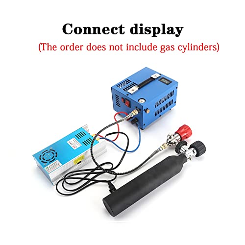 Compresor de paintball de 12V y 4500psi para carga de aire de buceo 4