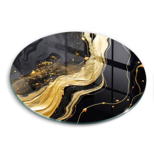 Plaque induction protection 30cm Wallfluent accessoire de cuisine abstraction - 2