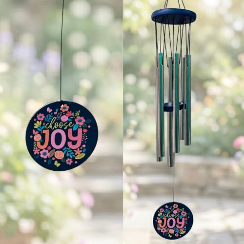 Image of Amazon Basics Handcrafted Designer Wind Chimes for Balcony & Home Decor | Soothing Sound | Metal Hanging Showpiece | Color: Silver | Material: Aluminum | Size: 65L x 9W x 9H cms