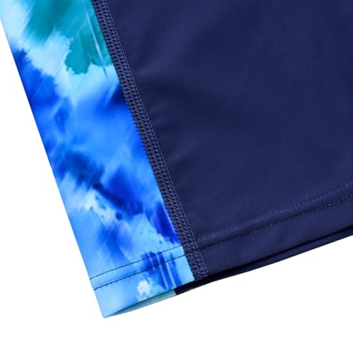 Image of karrack Girls and Boys One Piece Rash Guard Swimsuit Kid Water Sport Short Swimsuit UPF 50+ Sun Protection Bathing Suits