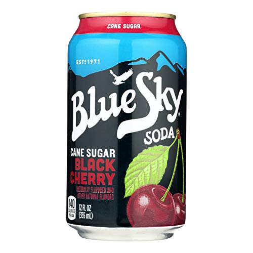 Blue Sky Soda Black Cherry 6pk