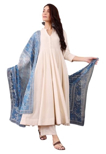 Ensemble kurta solide confortable et élégant pour sublimer votre style ethnique