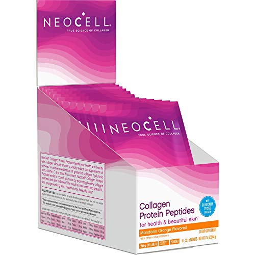 NeoCell Collagen Protein Peptides, Mandarin Orange Flavored 16 Packets (Packaging May Vary) NeoCell Collagen Protein Peptides, Mandarin Orange Flavored 16 Packets (Packaging May Vary)