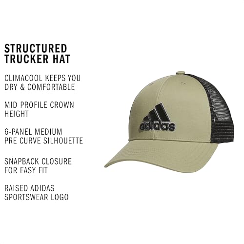 Image of adidas Unisex Trucker Hat - Sport Snapback Cap