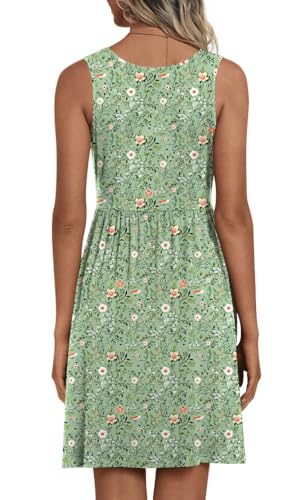 Image of CATHY 2026 Womens Casual Dress Summer Sleeveless Dresses V Neck Wrap Sexy Sundress with Pockets S-2XL