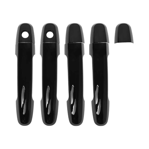 Hihaha Car Door Handle Cover Trim for Toyota Corolla Sedan 2003-2010 |Side Door Handle Cover| Durable| 1 Set Black