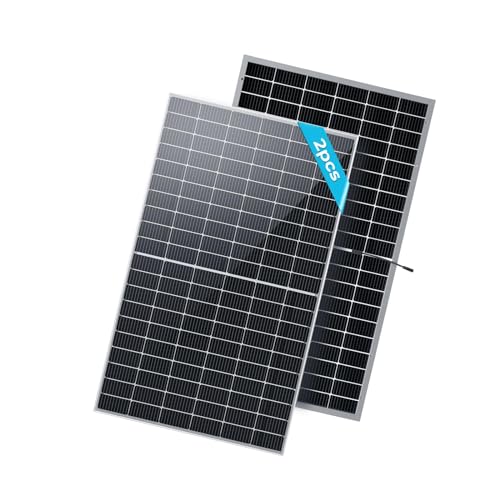 Renogy Solar Panels 900W 12V/24V Bifacial Solar Panel Monocrystalline 2PCS 450W On/Off Grid Application Rigid Over 500 Watt Solar Panel High Efficiency Durable for Homes Roof RV Boat Camping