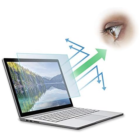 SenseAGE 2 Pack Anti Blue Light Screen Filter for Laptop 14 inch, Blue Light Blocking Screen Protector, Anti Glare and Scratch, Relieve Eyestrain, Compatible with 14" Notebook Display 16:9 Cover