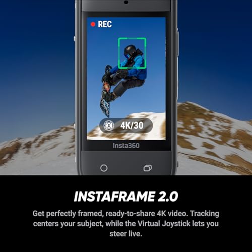 Image of Insta360 X5 Photography Grip Bundle Satin White - Waterproof 8K 360 Camera, Leading Low Light, Invisible Selfie Stick Effect, Rugged and Replaceable Lens, 3-Hour Battery, Built-in Wind Guard