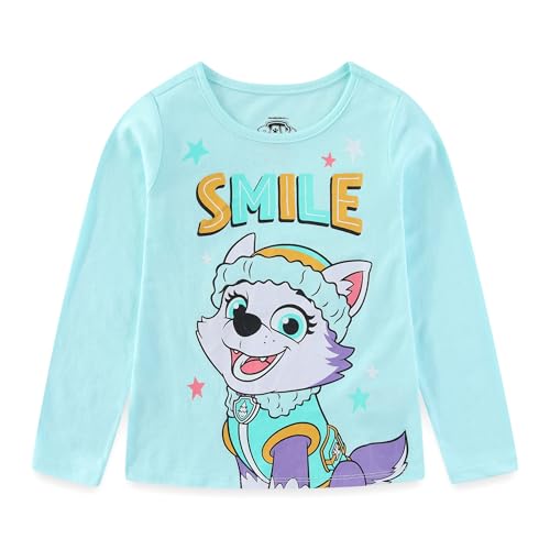 PAW PATROL Nickelodeon Everest and Skye Girls 3 Pack Long Sleeve Shirts3