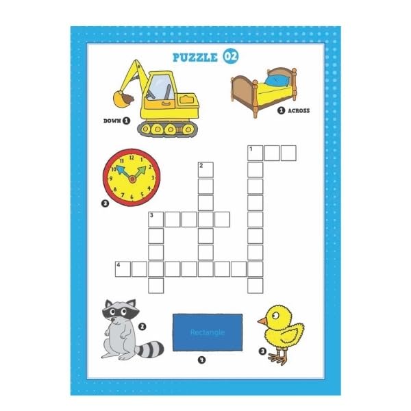 Sixstore Word Search, Crossword Puzzle Book Set of 4, Books of Wordsearches and Crossword, Size 27 x 20cm - Image 4