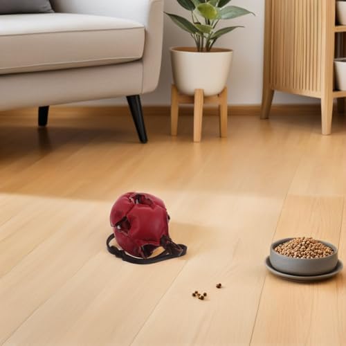 Balle d'entraînement pour chien rouge interactive de stimulation - 7