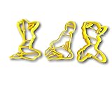 Club Dancers Cookie Cutters (Set of 3)