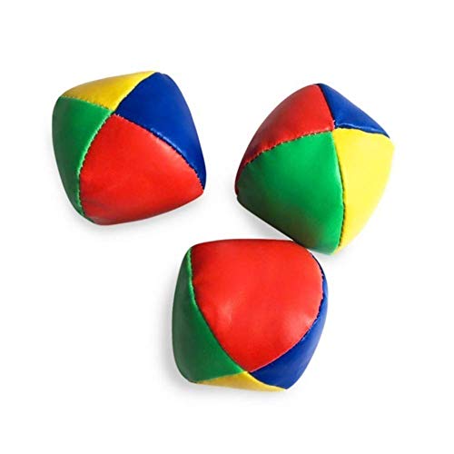 Ogquaton Qualité Premium Balles De Jonglerie 3 Pcs Balles De Jonglage Classique Sac Jongler Magique Cirque Débutant Enfants Jouet Cadeau Sport Une Couleur