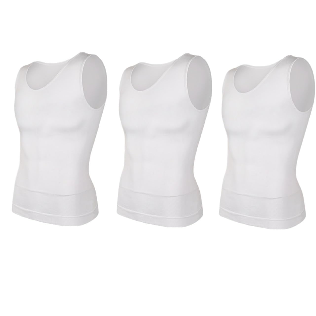 Prendas Moldeadoras Hombre Camisetas de compresión for Hombre, Faja Reductora Abdomen, Camiseta for Vientre Plano, Chaleco Adelgazante, Entrenador Cintura, Entrenamiento físico