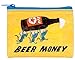 Beer Money Coin Purse 4 x 3in