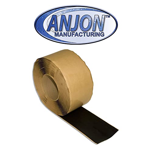 Anjon Manufacturing 3" X 25' Black Epdm Double Stick Seam Tape - 301939.25 #TOP2