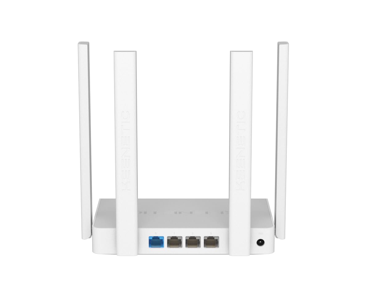 Keenetic Skipper (KN-1913) AC1200 Mesh Wi-Fi 5 Router with a 4-Port Gigabit Smart Switch and USB Port