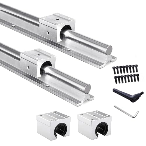 Creabygirls 2 x Linear Rails SBR16 1000mm (39.37