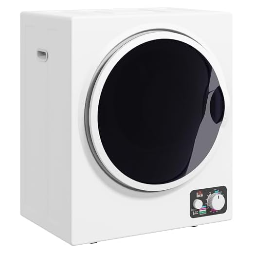 HOMCOM Secadora portátil con tubo de evacuación, secadora eléctrica 850 W, 4 Kg, 4 modos de secado, 2 niveles de calentamiento, tambor de acero inoxidable, instalación en pared, para apartamento