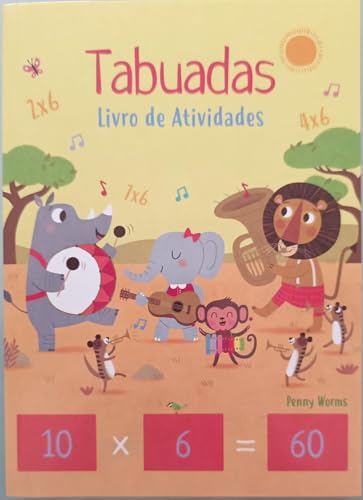 Livro de atividades – tabuadas formato menor: