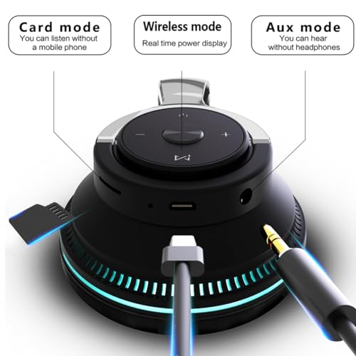 Auriculares inalámbricos Bluetooth sin cables para evitar ruidos en PC y móvil 7