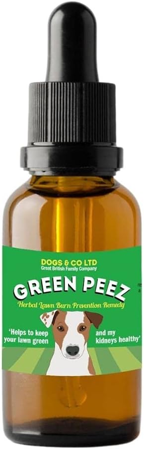 Dog Urine Grass Repair, Neutralise Dog Urine on Grass, Prevent Burn Patches on Lawn, Green Peez