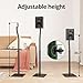 USX MOUNT Universal Speaker Stands, Height Adjustable Extend 30.0