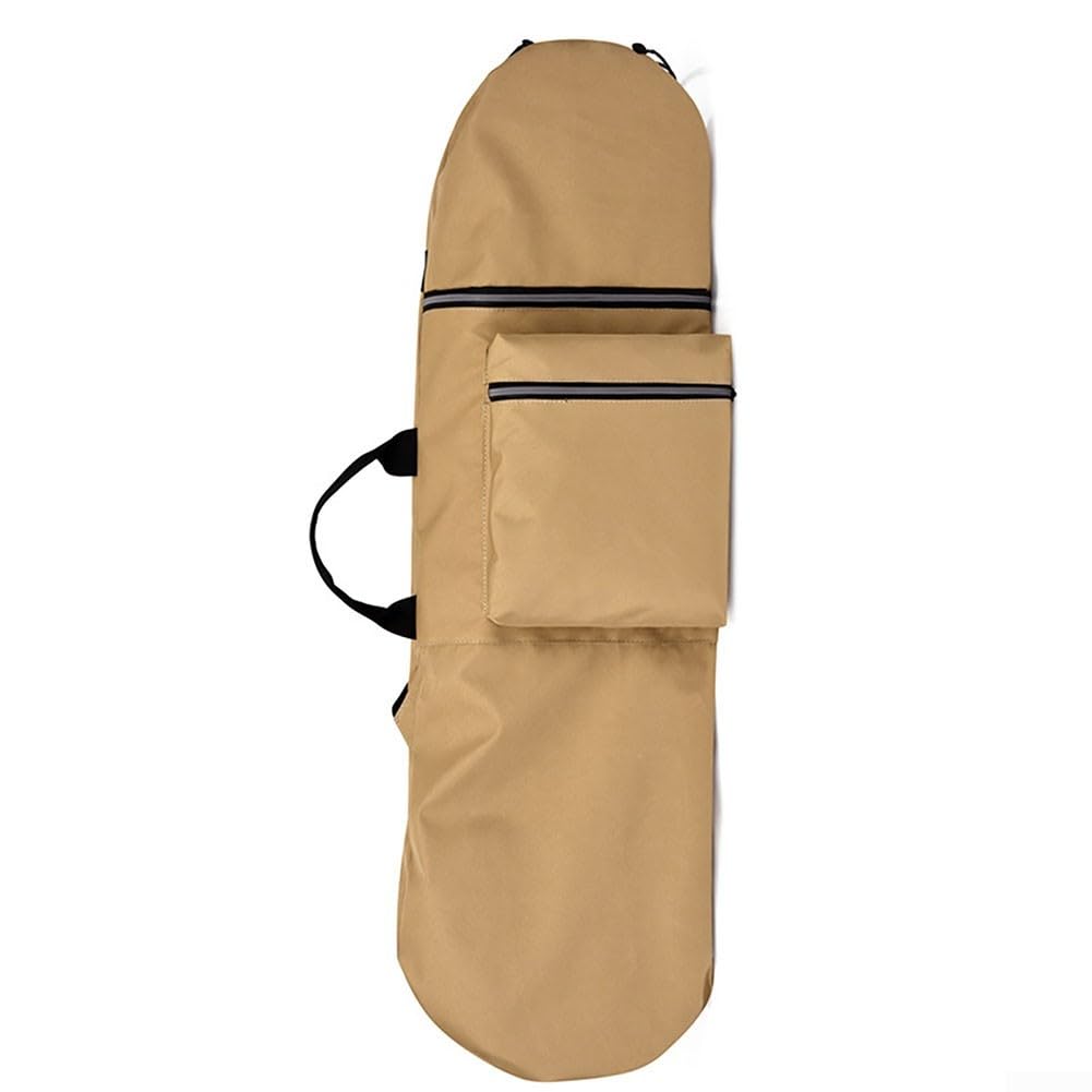Sac à dos de rangement pour longboard et skateboard fabriqué en tissu Oxford léger et imperméable, adapté pour les skateboards électriques et les planches à roulettes
