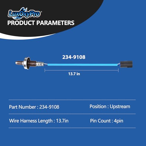 Sensor de oxígeno LuxOxyPro para Subaru Forester e Impreza miniatura 5